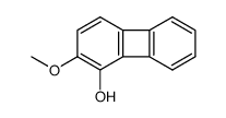 1-hydroxy-2-methoxybiphenylene Structure