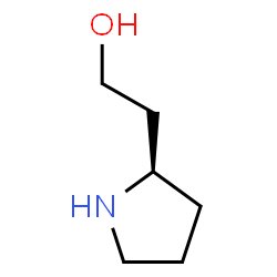 (R)-2-(pyrrolidin-2-yl)ethan-1-ol Structure