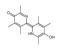 6-(5-hydroxy-3,4,6-trimethyl-1H-pyridin-2-ylidene)-2,4,5-trimethylpyridin-3-one Structure