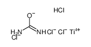 titanium(4+),urea,tetrachloride Structure