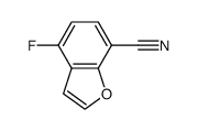 7-Benzofurancarbonitrile,4-fluoro-(9CI) picture