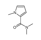 1H-Pyrrole-2-carboxamide,N,N,1-trimethyl-结构式