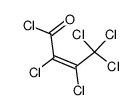 pentachloro-cis-crotonoyl chloride结构式