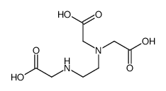 N-(羧甲基)-N-2-(羧甲基)氨基乙基-甘氨酸结构式