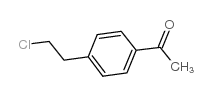 4′-(2-氯乙基)苯乙酮结构式