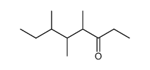 4,5,6-trimethyl-octan-3-one Structure