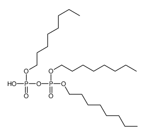 Diphosphoric acid α-hydrogen α,β,β-trioctyl ester picture