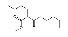 methyl 2-butyl-3-oxooctanoate Structure