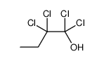 1,1,2,2-tetrachlorobutan-1-ol Structure