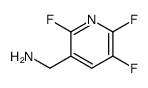 2,5,6-三氟-(9ci)-3-吡啶甲胺结构式