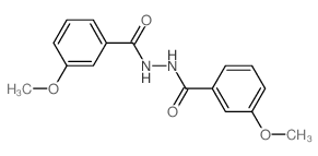 Benzoicacid, 3-methoxy-, 2-(3-methoxybenzoyl)hydrazide picture