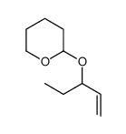 2-pent-1-en-3-yloxyoxane结构式