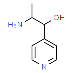 4-Pyridinemethanol,-alpha--(1-aminoethyl)-结构式