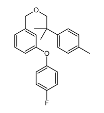 1-fluoro-4-[3-[[2-methyl-2-(4-methylphenyl)propoxy]methyl]phenoxy]benzene结构式