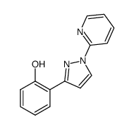 2-[1-(pyridin-2-yl)-1H-pyrazol-3-yl]phenol Structure