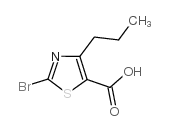 2-bromo-4-propylthiazole-5-carboxylic acid structure