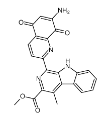 lavendamycin methyl ester Structure