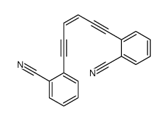 2-[6-(2-cyanophenyl)hex-3-en-1,5-diynyl]benzonitrile结构式