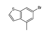 6-bromo-4-methyl-1-benzothiophene结构式