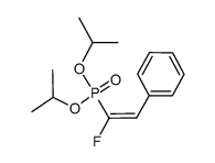 (Z)-di-isopropyl α-fluorostyrylphosphonate Structure