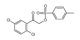 [2-(2,5-dichlorophenyl)-2-oxoethyl] 4-methylbenzenesulfonate Structure