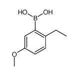 2-Ethyl-5-Methoxyphenylboronic acid Structure