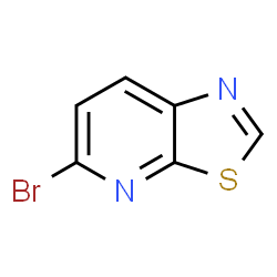5-溴噻唑并[5,4-b]吡啶结构式