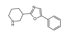 5-phenyl-2-piperidin-3-yl-1,3-oxazole Structure