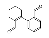 3,4,5,6-tetrahydro-[1,1'-biphenyl]-2,2'-dicarbaldehyde Structure