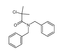 N,N-dibenzyl-2-chloro-2-methylpropanamide结构式