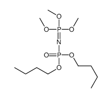 dibutoxyphosphorylimino(trimethoxy)-λ5-phosphane Structure