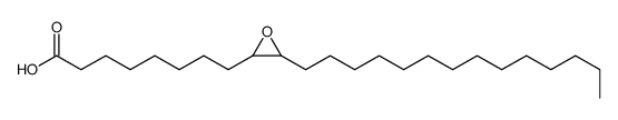 8-(3-tetradecyloxiran-2-yl)octanoic acid结构式