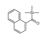 naphthalen-1-yl(trimethylsilyl)methanone Structure