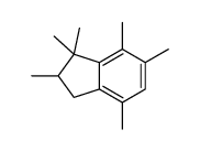 2,3,3,4,5,7-hexamethyl-1,2-dihydroindene Structure