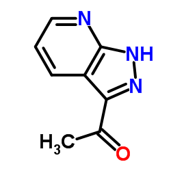 1-(1H-Pyrazolo[3,4-b]pyridin-3-yl)ethanone structure