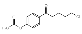 4'-ACETOXY-5-CHLOROVALEROPHENONE结构式