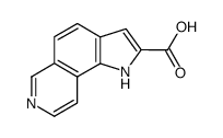 1H-Pyrrolo(2,3-f)isoquinoline-2-carboxylic Acid结构式