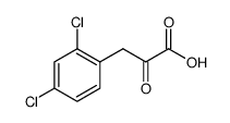 BENZENEPROPANOIC ACID, 2,4-DICHLORO-.ALPHA.-OXO-结构式