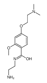 N-(2-aminoethyl)-4-[2-(dimethylamino)ethoxy]-2-methoxybenzamide结构式
