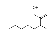 3,7-dimethyl-2-methylideneoctan-1-ol Structure