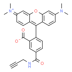 5-isomer TAMRA alkyne结构式