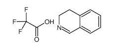 3,4-dihydroisoquinoline,2,2,2-trifluoroacetic acid Structure