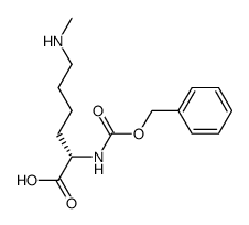 Z-Lys(me)-OH Structure