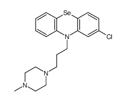 2-chloro-10-[3-(4-methyl-piperazin-1-yl)-propyl]-10H-phenoselenazine Structure