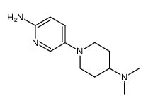 N4,N4-dimethyl-3,4,5,6-tetrahydro-2H-1,3-bipyridinyl-4,6'-diamine结构式