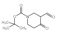 tert-butyl 3-formyl-4-oxopiperidine-1-carboxylate picture