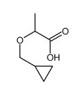 2-(Cyclopropylmethoxy)propanoic acid结构式