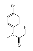 4'-Bromo-2-fluoro-N-methylacetanilide structure