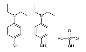 4-N,4-N-diethylbenzene-1,4-diamine,sulfuric acid Structure