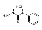 phenylthiosemicarbazide hydrochloride结构式